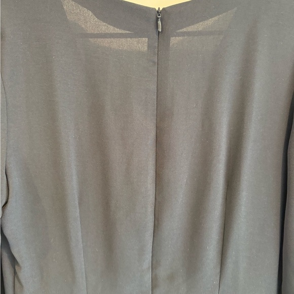 Zara Black Wide Leg Jumpsuit - Picture 9 of 9